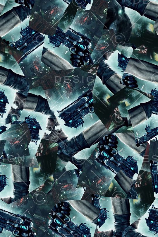 游戏场景印花印花华亿平台图片