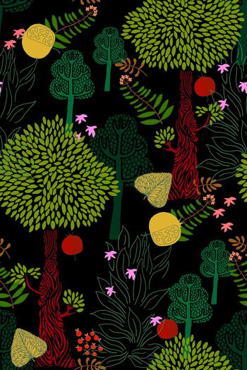 L.D~花卉印花华亿平台图片