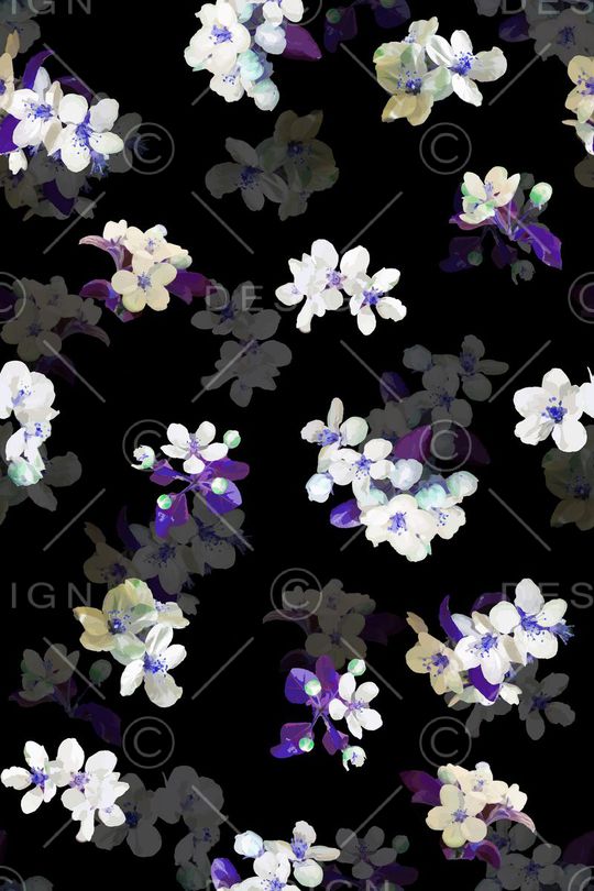 花朵印花华亿平台图片