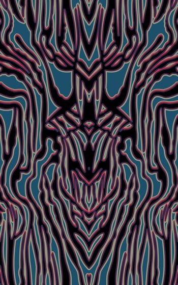 潮流男装印花华亿平台图片