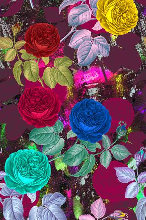 MAX-女装花卉印花华亿平台图片