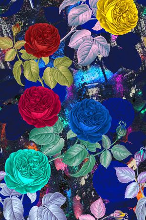 MAX-女装花卉印花华亿平台图片