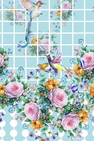 荷花印花华亿平台图片