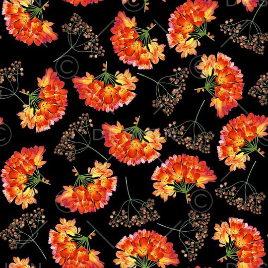 花朵印花华亿平台图片