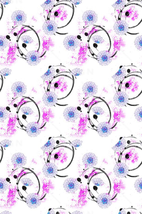 小碎花印花华亿平台图片