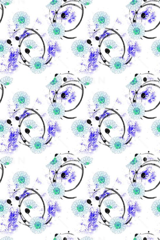 小碎花印花华亿平台图片