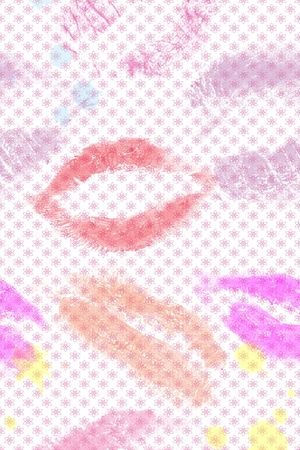 嘴唇印花华亿平台图片