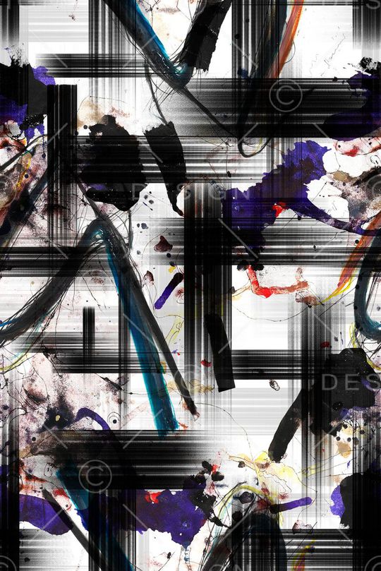 抽象印花华亿平台图片