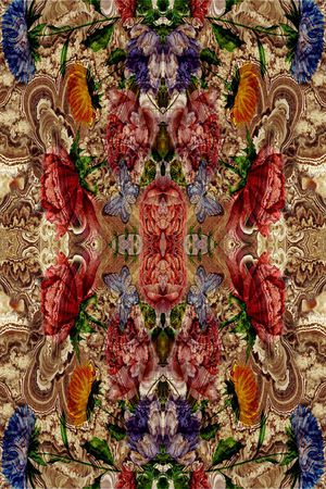 花朵印花华亿平台图片