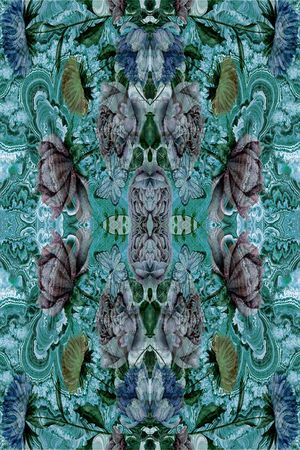 花朵印花华亿平台图片