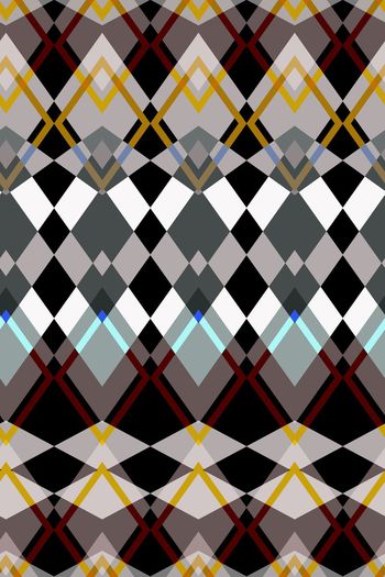 格子印花华亿平台图片