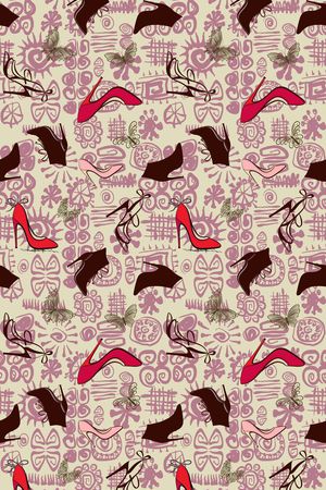 抽象印花华亿平台图片