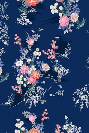 菊花印花华亿平台图片