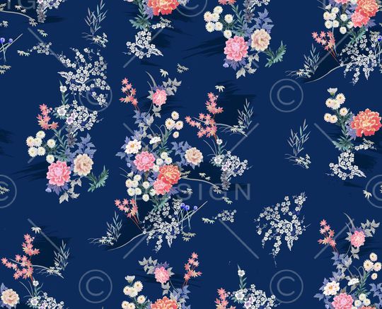 菊花印花华亿平台图片