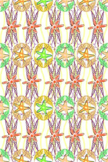 波浪条纹印花华亿平台图片