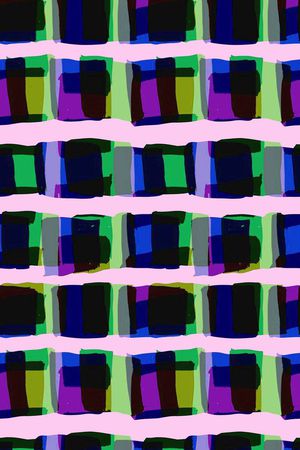 几何印花华亿平台图片