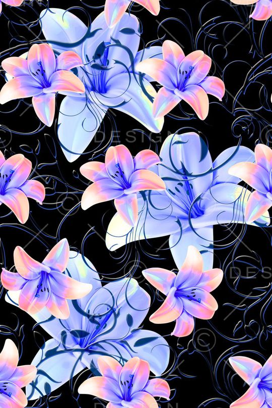 tropical印花华亿平台图片