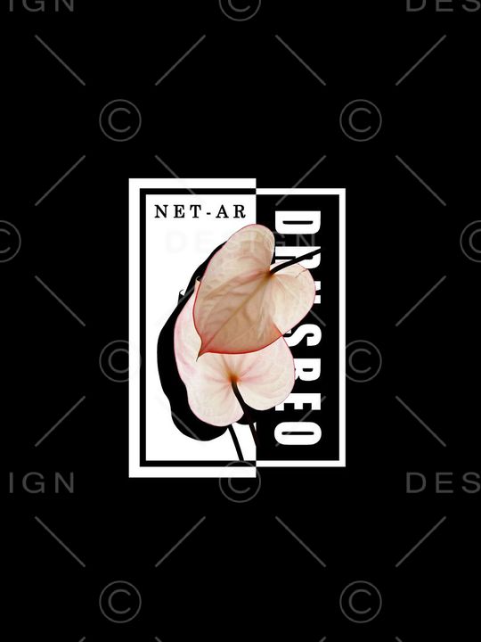 树叶印花华亿平台图片