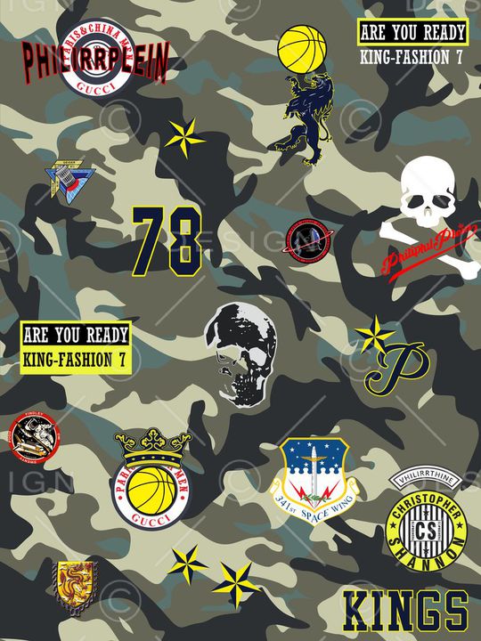 抽象印花华亿平台图片