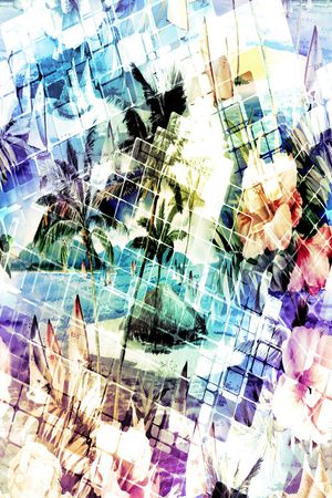 几何印花华亿平台图片