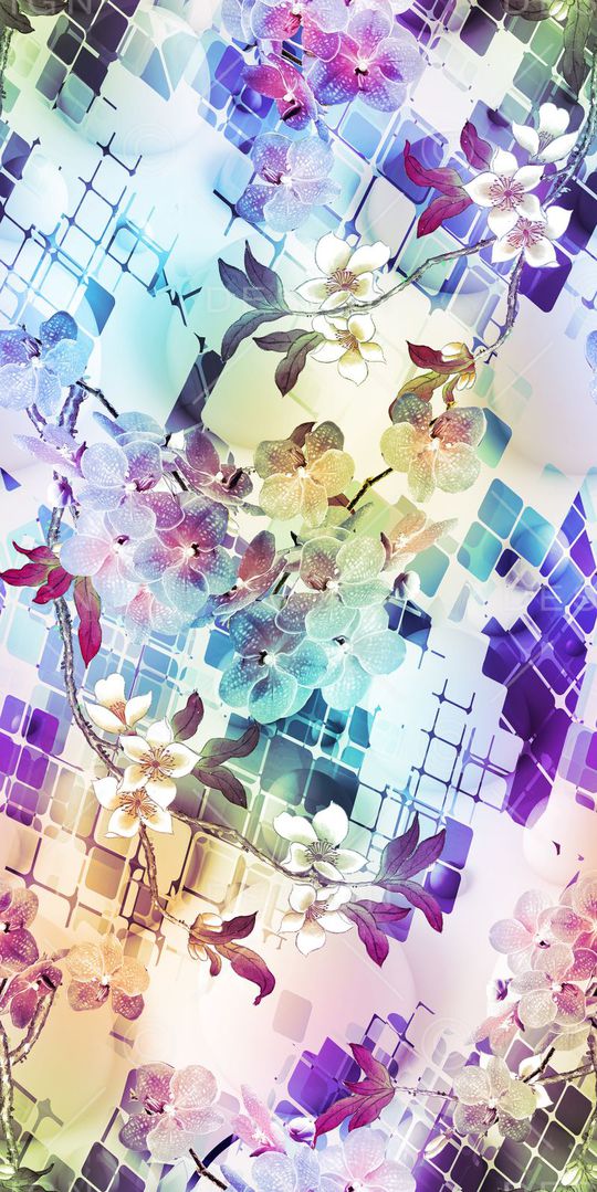 几何印花华亿平台图片