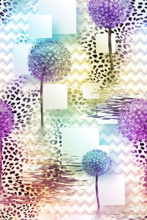 蒲公英印花华亿平台图片