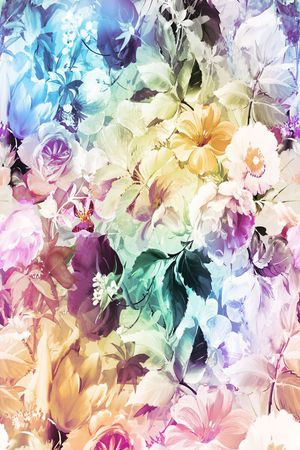 乱花印花华亿平台图片