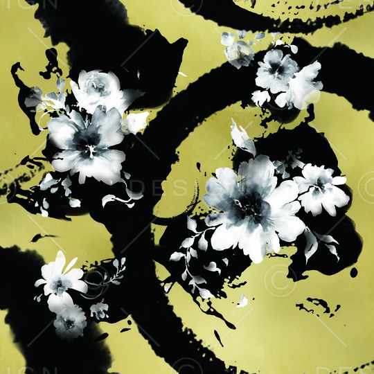 中国风印花华亿平台图片