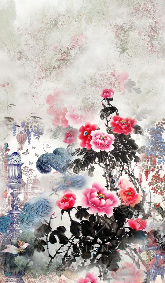 风景印花华亿平台图片