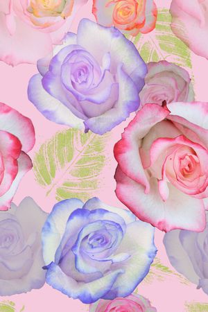 花朵印花华亿平台图片