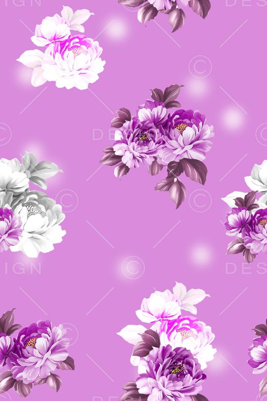 花朵印花华亿平台图片