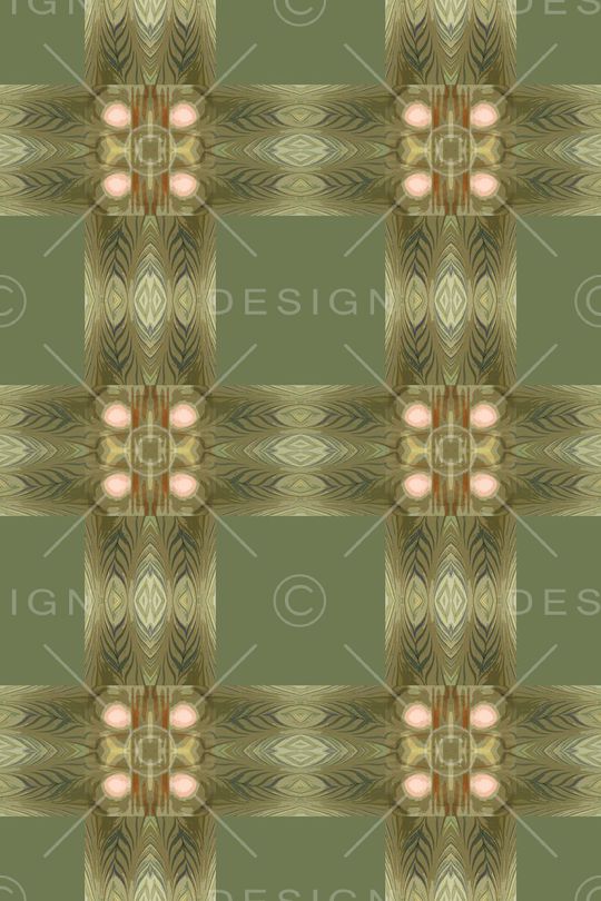 格子图案印花华亿平台图片