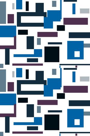 小方块印花华亿平台图片