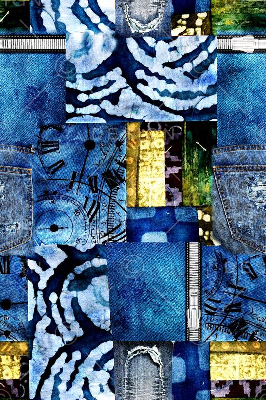 拼布艺术印花华亿平台图片