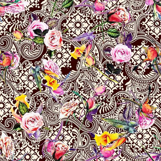 花朵印花华亿平台图片