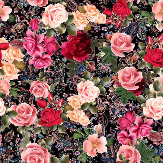 花朵印花华亿平台图片