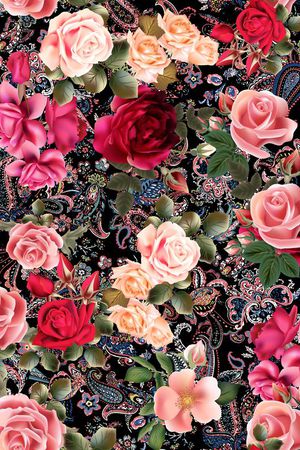 花朵印花华亿平台图片