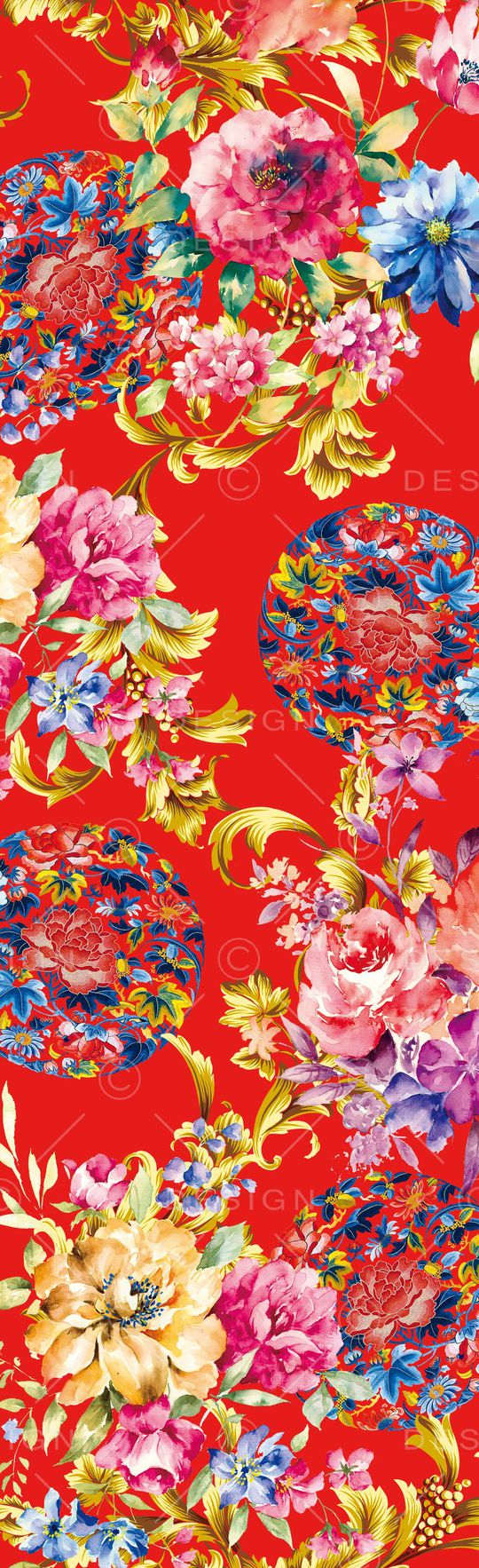 围巾印花华亿平台图片