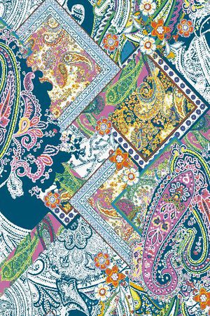 腰果印花华亿平台图片