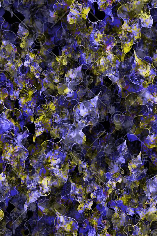 不规则图形印花华亿平台图片