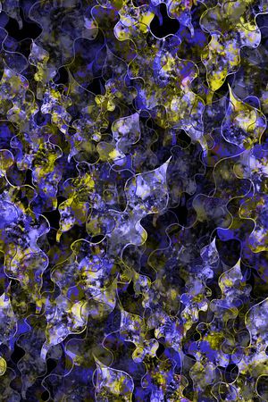 不规则图形印花华亿平台图片