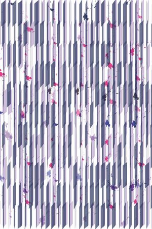 条纹印花华亿平台图片