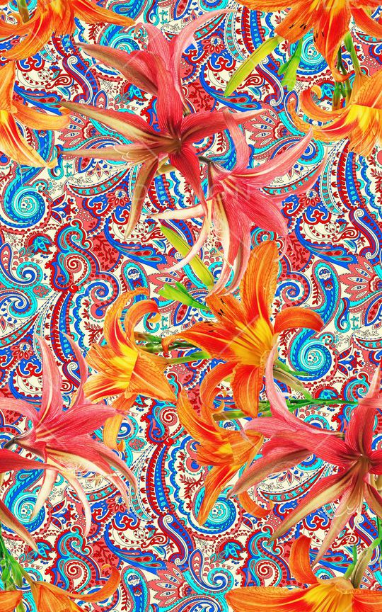 康乃馨印花华亿平台图片