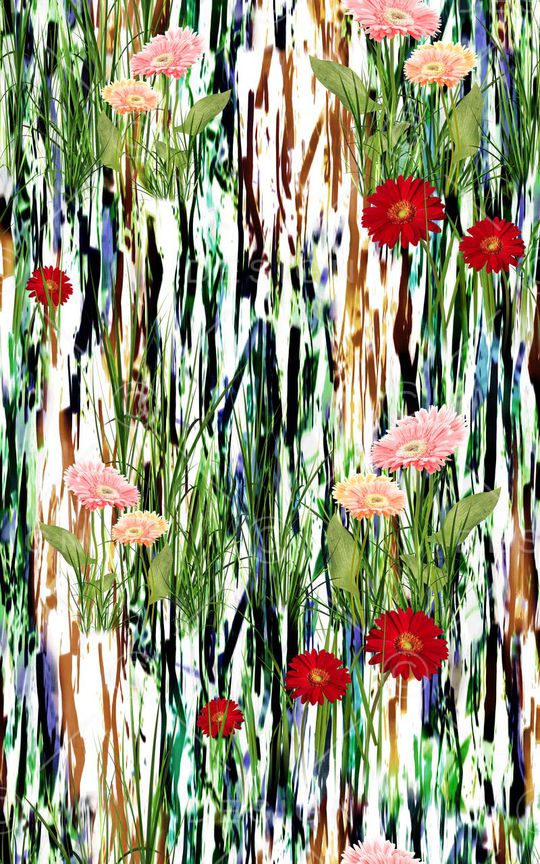 蒲公英印花华亿平台图片