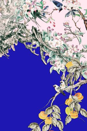 中国风印花华亿平台图片