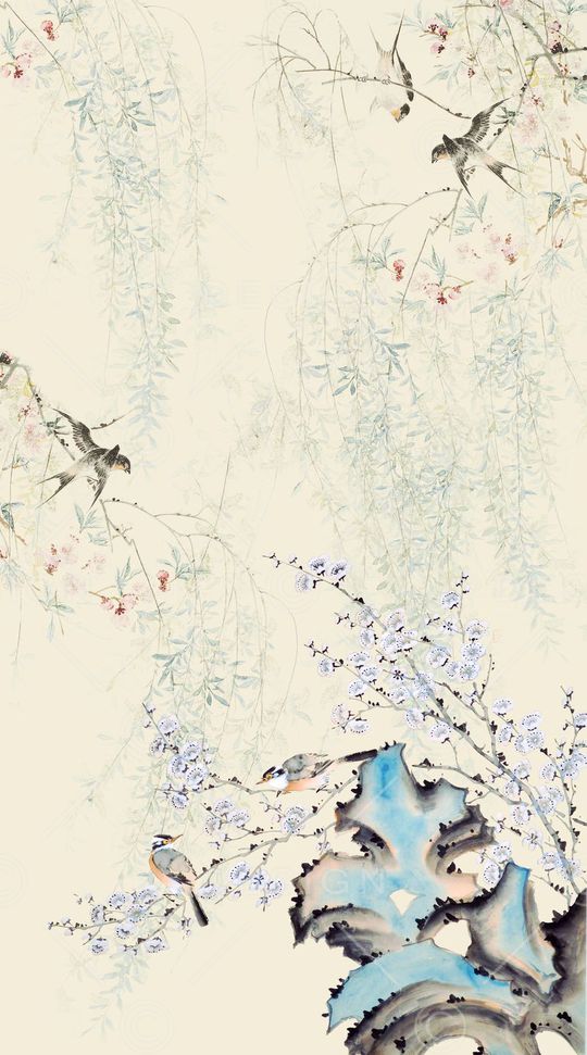 中国风印花华亿平台图片