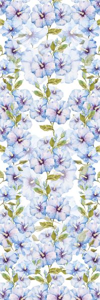 长围巾图案印花华亿平台图片