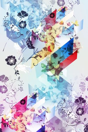 乱花印花华亿平台图片