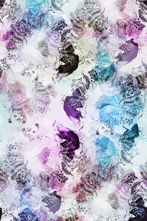 乱花印花华亿平台图片