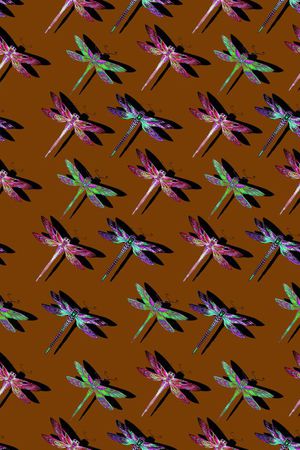 昆虫印花华亿平台图片